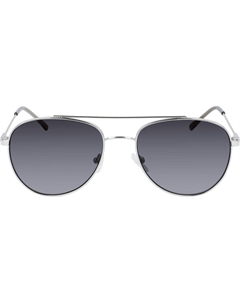 Круглые солнцезащитные очки Women's Ck20120s, Silver Calvin klein