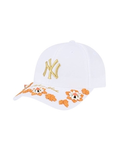 Бейсболка унисекс белая Mlb