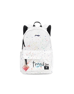 Полиэстеровый рюкзак обычный унисекс белый Li-ning