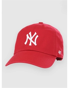 Бейсболка Mlb Yankees '47 Clean Up Kids Cap, red '47 brand