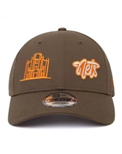 Бейсболка 100% хлопок унисекс brown New era