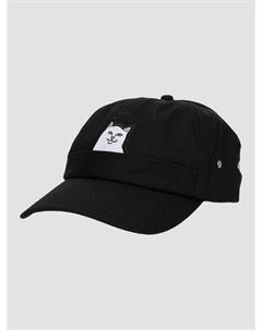Бейсболка Lord Nermal Pocket 6 Panel Cap, black Ripndip