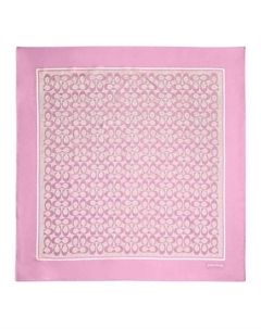 Шелк Mulberry, шелковый шарф Unisex красный Coach