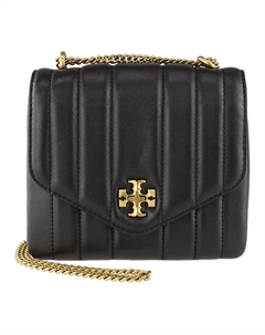 Сумка через плечо из кожи наппа, черная Tory burch