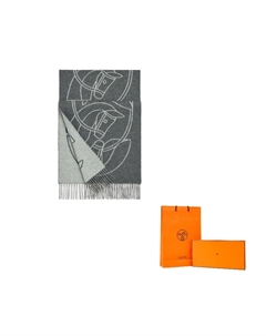 Вязаный шарф унисекс HERMES Hermès