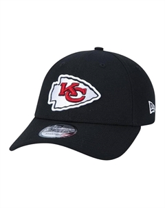 Бейсболка из полиэстера унисекс черная New era