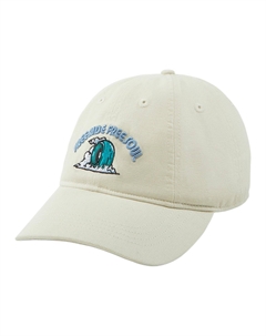 Хлопковая бейсболка унисекс цвета хаки Li-ning