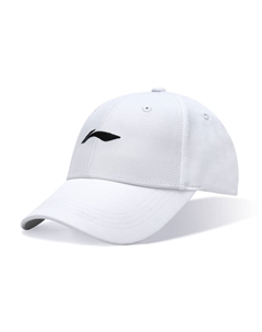 Бейсболка из полиэстера унисекс белая Li-ning