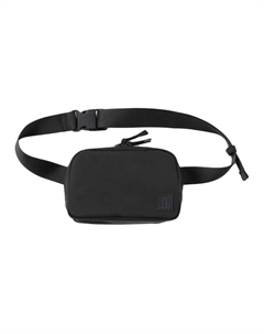 Женский поясной рюкзак из полиэстера черный Gap