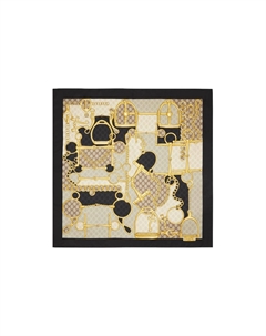 Шелковый кашемировый платок Gucci