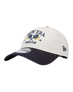Хлопковая бейсболка Unisex Navy Blue/White New era
