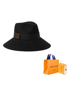 Фетровая шляпа-цилиндр Women's Black Louis vuitton