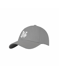 Хлопковая бейсболка унисекс серого цвета Li-ning