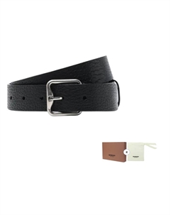 Ремень из кожи с пряжкой B Burberry