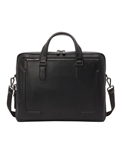 Кожаный портфель Harrison для мужчин черный Tumi