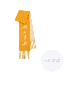 Альпака вязаный шарф Women's Yellow Burberry