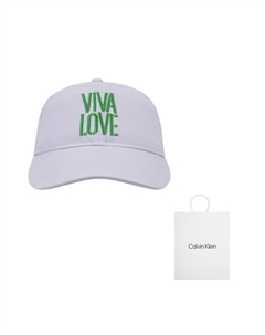 Кепка бейсболка Cotton Unisex Lilac Calvin klein