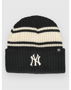 Шапка MLB NY Yankees Harbor Strip '47 Cuff Beanie, black '47 brand