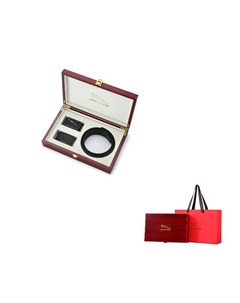 Ремень из кожи тюленя мужской black 3,5 см Jaguar