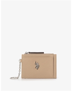 Картхолдер U.S. Polo Assn Solid, коричневый U.s. polo assn.