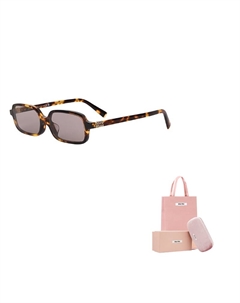 Прямоугольные солнцезащитные очки в оправе Miu miu