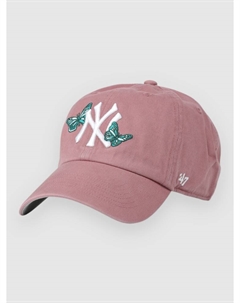 Бейсболка MLB NY Yankees Icon Alt '47 Clean Up Cap, mauve '47 brand