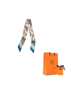 HERMES Шелковый платок Multicolor Hermès