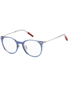 Круглые очки с синими прозрачными линзами от, Blue Tommy hilfiger