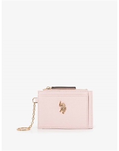 Картхолдер U.S. Polo Assn Solid, розовый U.s. polo assn.