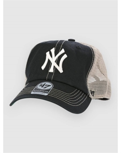 Бейсболка MLB NY Yankees Trawler '47 Clean Up Cap, black '47 brand