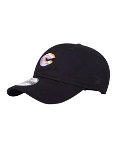 Бейсболка унисекс черная New era