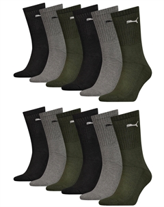 12 пар спортивных носков, теннисные носки, размеры 35-49, унисекс для него и для нее Puma