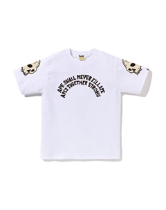 Футболка Bape Souvenir Skull, белый A bathing ape®