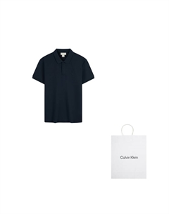 Мужская поло, синий Calvin klein