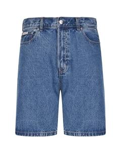 Шорты Stonewash Denim, светло-голубой Calvin klein