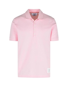 Поло с коротким рукавом 4 bar, розовый Thom browne