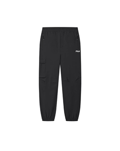 Вязаные спортивные штаны мужские Jet Black Fila
