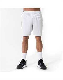 Женские/мужские баскетбольные шорты - Short 100 белые Kipsta
