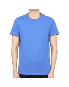 Футболка мужская синяя Moncler