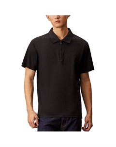 Мужская черная поло Calvin klein