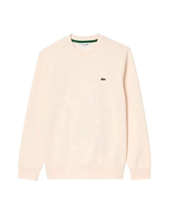 Мужской спортивный свитер из органического хлопкового флиса с круглым вырезом - SH9608 Lacoste