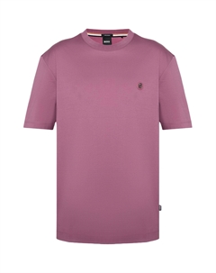 Футболка SS25 мужская светло-фиолетовая Hugo boss