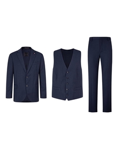 Мужской деловой костюм темно-синий Tommy hilfiger