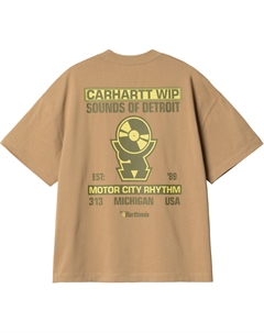 Футболка s/s harttronix, коричневый Carhartt wip