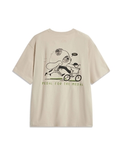 Футболка мужская Oxford Umber, коричневый Li-ning