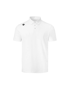 Тренировочная поло для мужчин, ярко-белый Descente