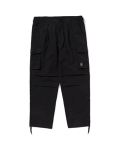 Брюки Ripstop с 6 карманами, черный A bathing ape®