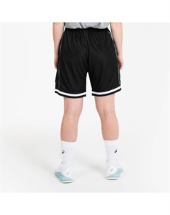 Женские/мужские баскетбольные шорты двусторонние - Short 500 белые/черные Kipsta