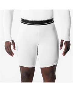 Футбольные функциональные шорты Keepdry Light белого цвета для женщин/мужчин Kipsta