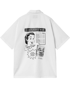 Графическая рубашка из хлопка, белый Carhartt wip